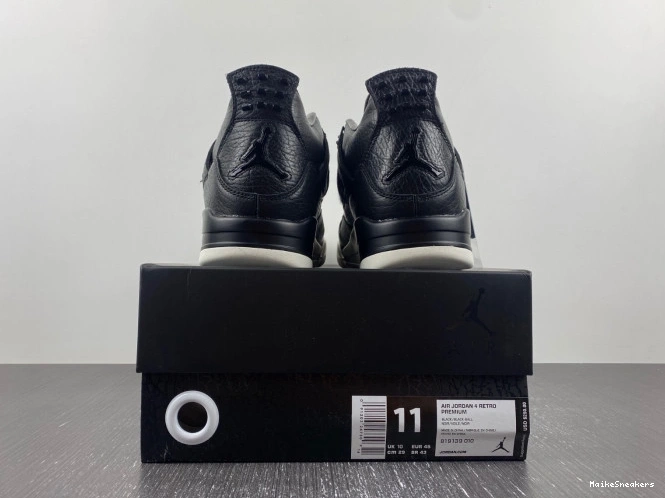 MaikeSneakers Retro Black Hair Pony 4 819139-010 Jordan 0801